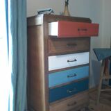Chiffonnier vintage relookée