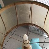 Alabaster and marble lamp