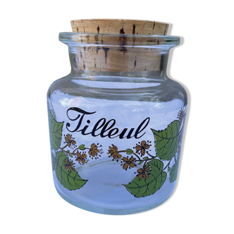 Linden printed jar