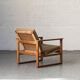 Set of 2 lounge chairs and one footrest by Borge Mogensen for Fredericia Denmark 1960’s