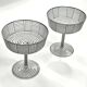 Set of 6 Champagne Coupes Series B by Josef Hoffmann for Wiener Werkstätte