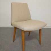 Paire de chaises cocktail en hêtre, Pays de l'Est vers 1960
