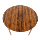 Scandinavian extendable rosewood dining table, Sweden, 1960s