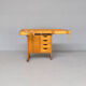 Sjoberg wooden workbench with drawers and 1 door cabinet