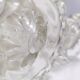 Paire de vases vintage en verre de Murano transparent Bullicante par Ercole Barovier