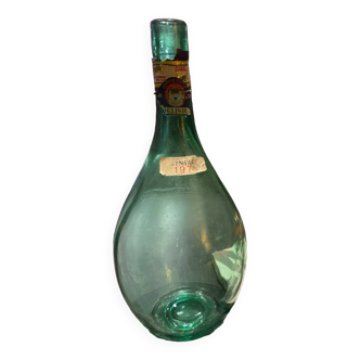 Vintage glass bottle