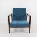 Fauteuil Blue Ocean GFM-142 par Edmund Homa, années 1970