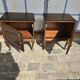 Pair of vintage 1960s oak bedside tables