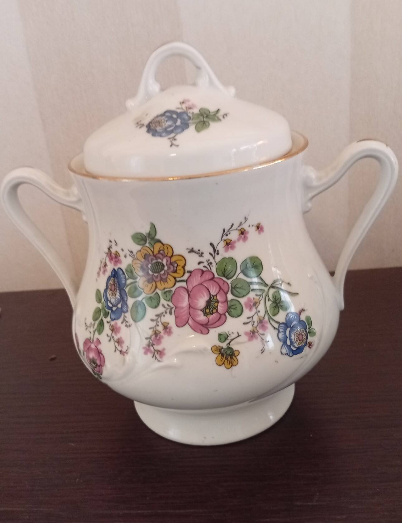 Antique café or tea service, 21 pieces - Limoges