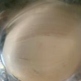 Large Vannes crystal dish