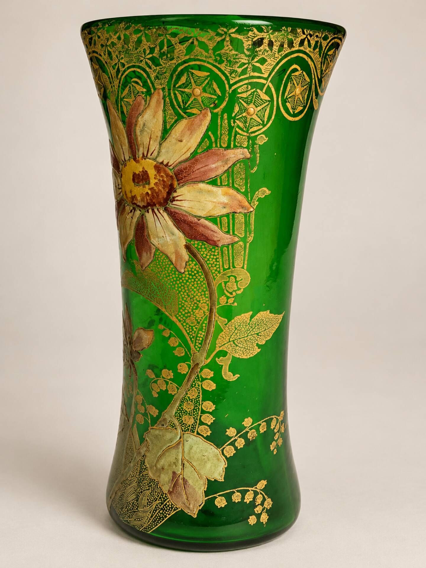 Legras Montjoye vase model Belfort Art Nouveau circa 1900