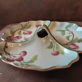 Plat à compartiments  porcelaine  vintage