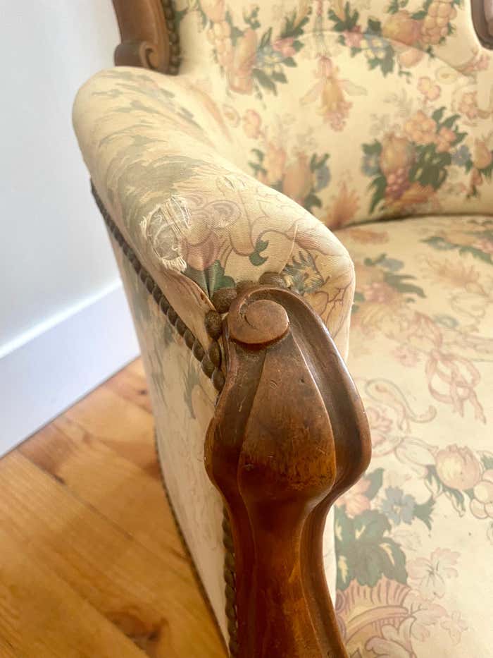 Armchair Bergère Louis-Philippe, Louis XV period - 1800 - France