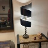 Steel designer lamp