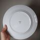 3 flat plates in porcelain Bernardaud Limoges model Sparte vintage