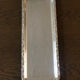 Silver metal cake dish