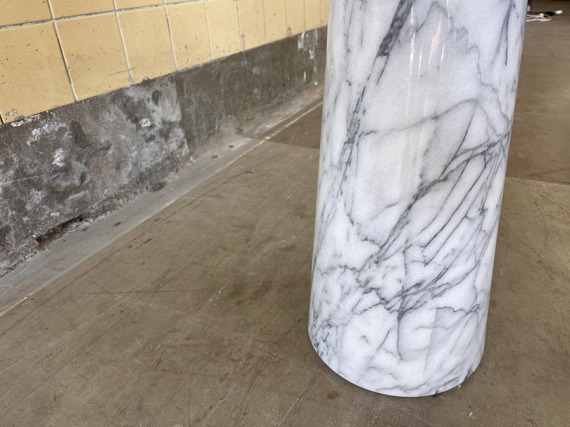 Vintage marble dining table