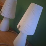 2 lampes de chevets Murano , Luce