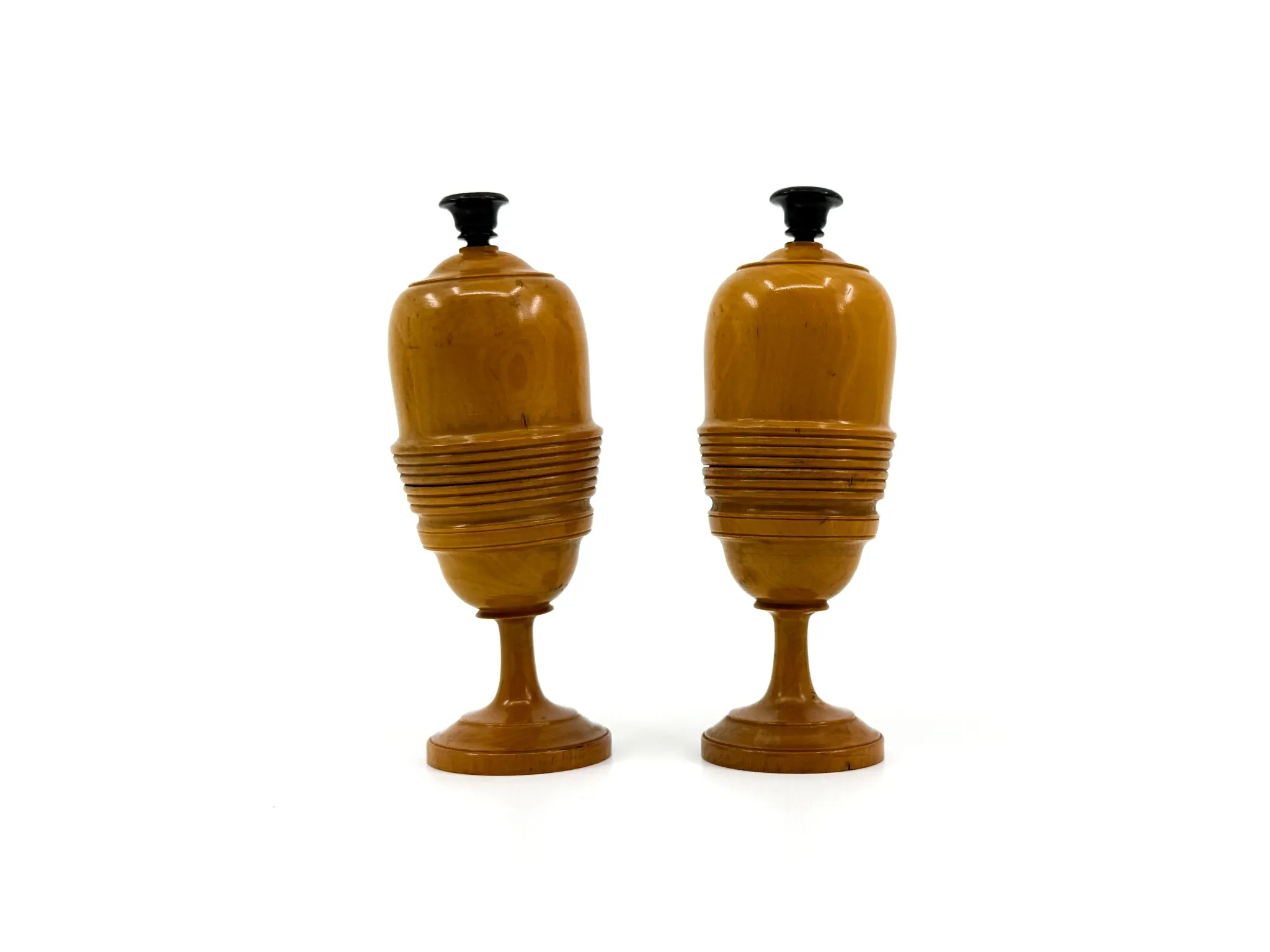 Magic trick vases • Turned boxwood • Napoleon III