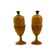 Magic trick vases • Turned boxwood • Napoleon III