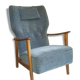 Fauteuil scandinave easy chair Suedois de Folke Ohlsson pour DUX  DUXELLO vintage années 50 60