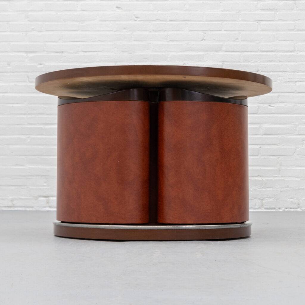 Italian adjustable dining set 1970s