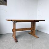 Mountain furniture table made of solid pine