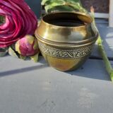 Brass pot cover
