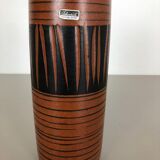 Pottery Fat Lava vase made by Scheurich, Germany, 1970s