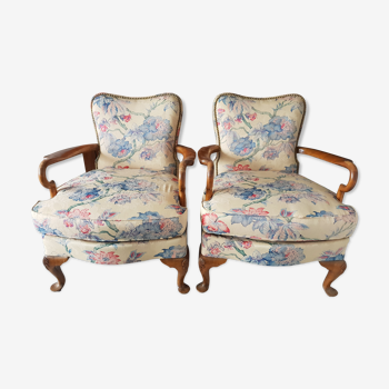 Pair of armchairs