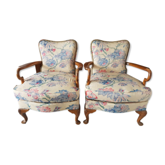 Pair of armchairs