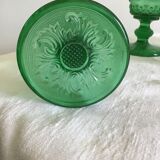 Lot of 6 glasses on foot