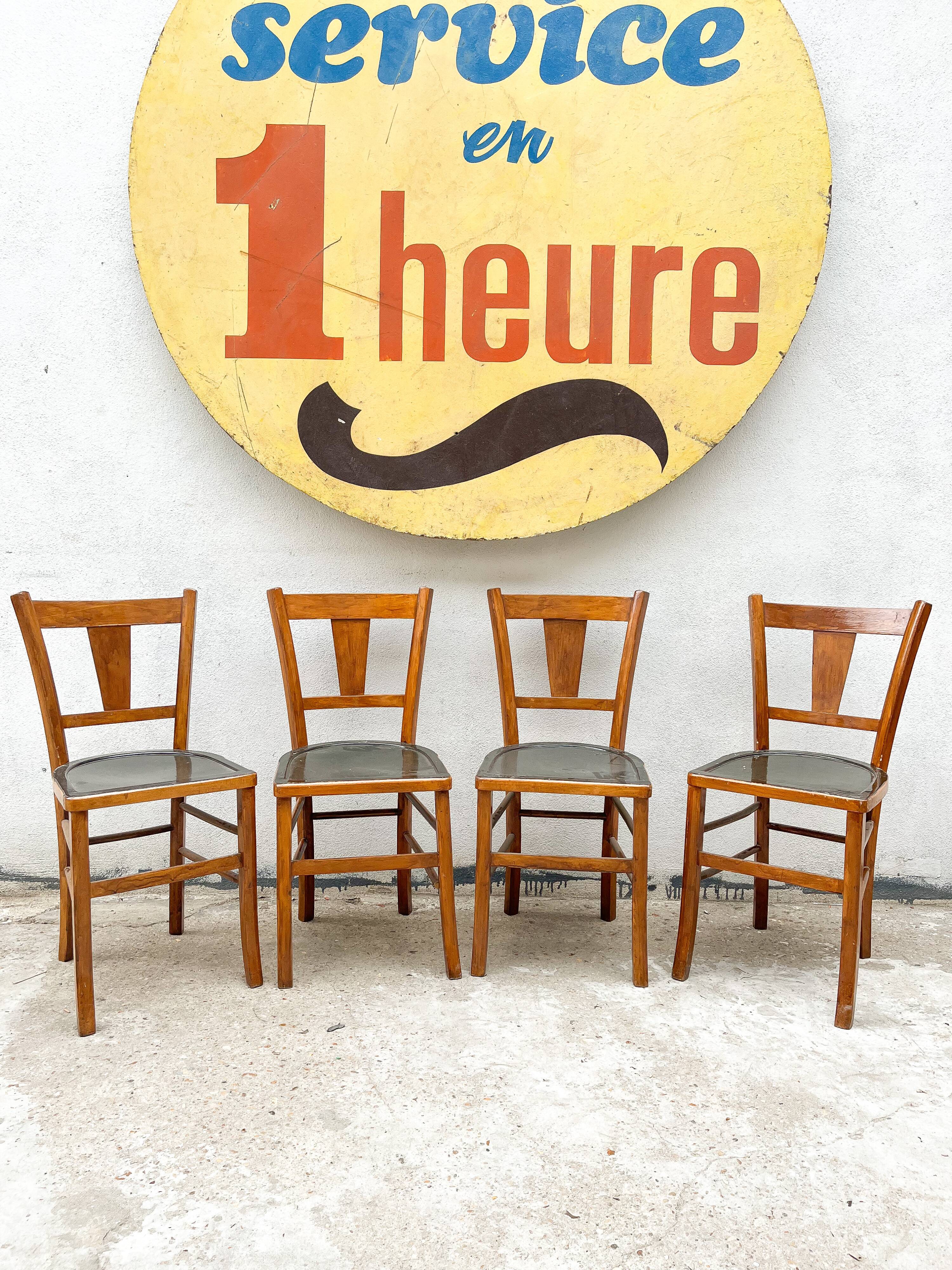 4 Luterma bistro chairs