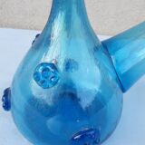 Blue decorative pitcher