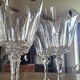 8 crystal stem glasses from Arcques