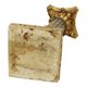 Classical Gold Column Resin Pillar Baroque Style 20th Century