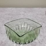 4 art deco glass cups