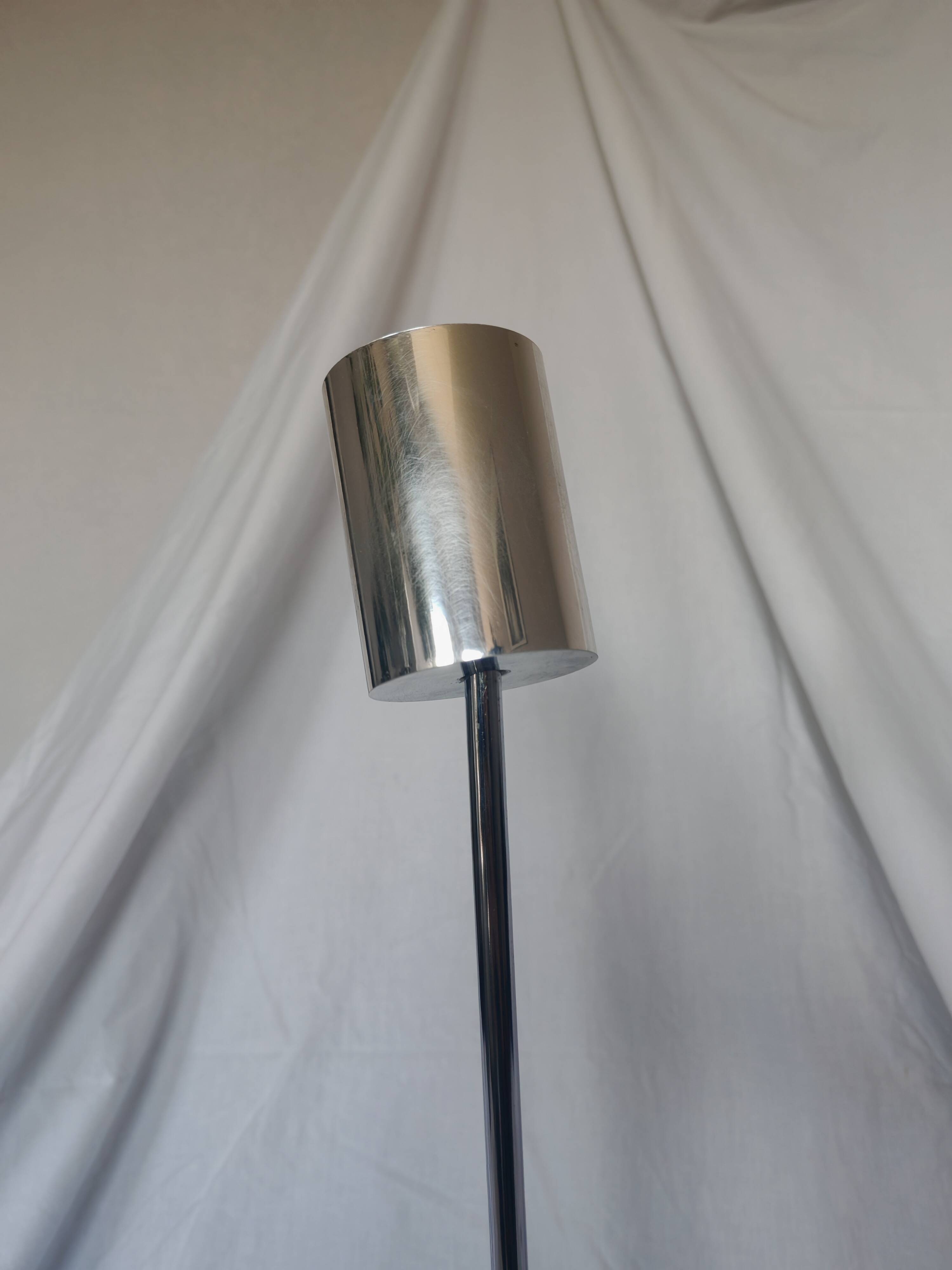 5-branched chandelier by Sciolari, Italy, space age, 1970