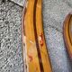 Pair of vintage skis wood Rossignol