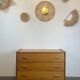 Commode en teck, années 60