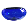 Cobalt Blue Crystal Bowl by Per Lütken for Royal Copenhagen, 1970s