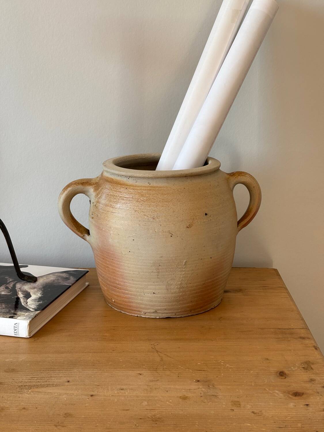 Ancient terracotta pot