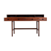 Peter Lovig flip-top partners desk rosewood Lovig Denmark 1960
