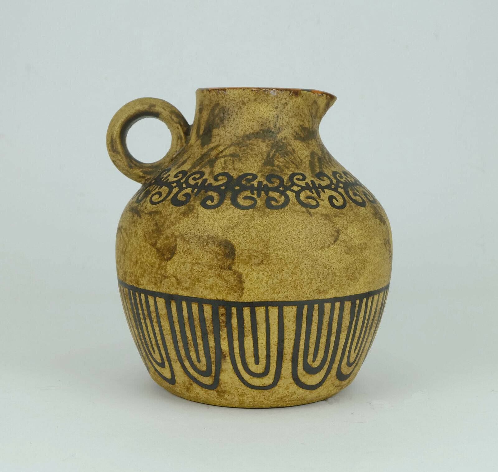 Ceramano vase decor etrusca hanns welling mid century 1950s 60s