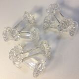 6 doors vintage glass knives