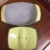 Cocotte jaune Raymond Loewy Le Creuset