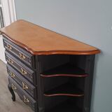 Louis XV style chest of drawers / console