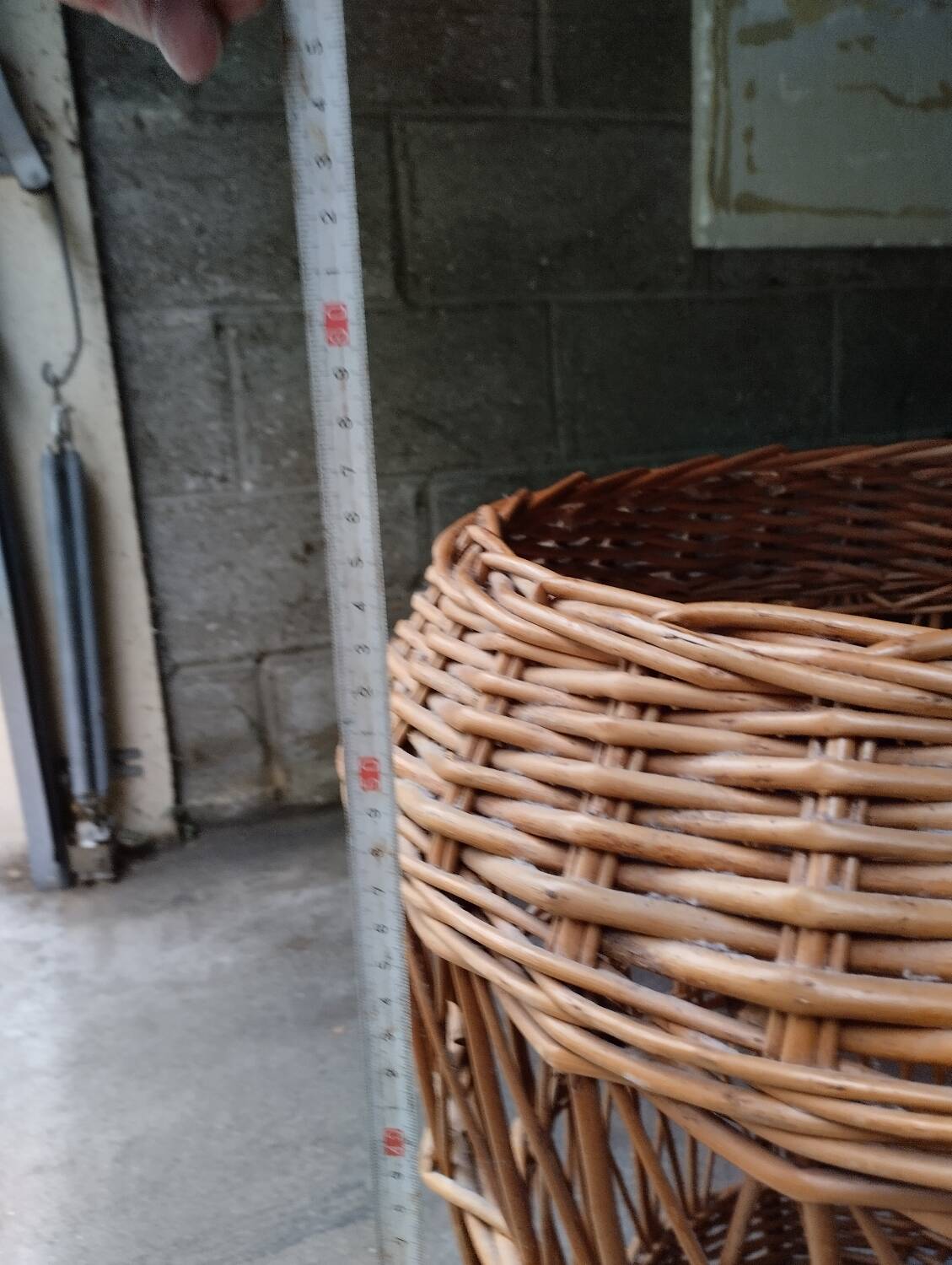 Large wicker basket