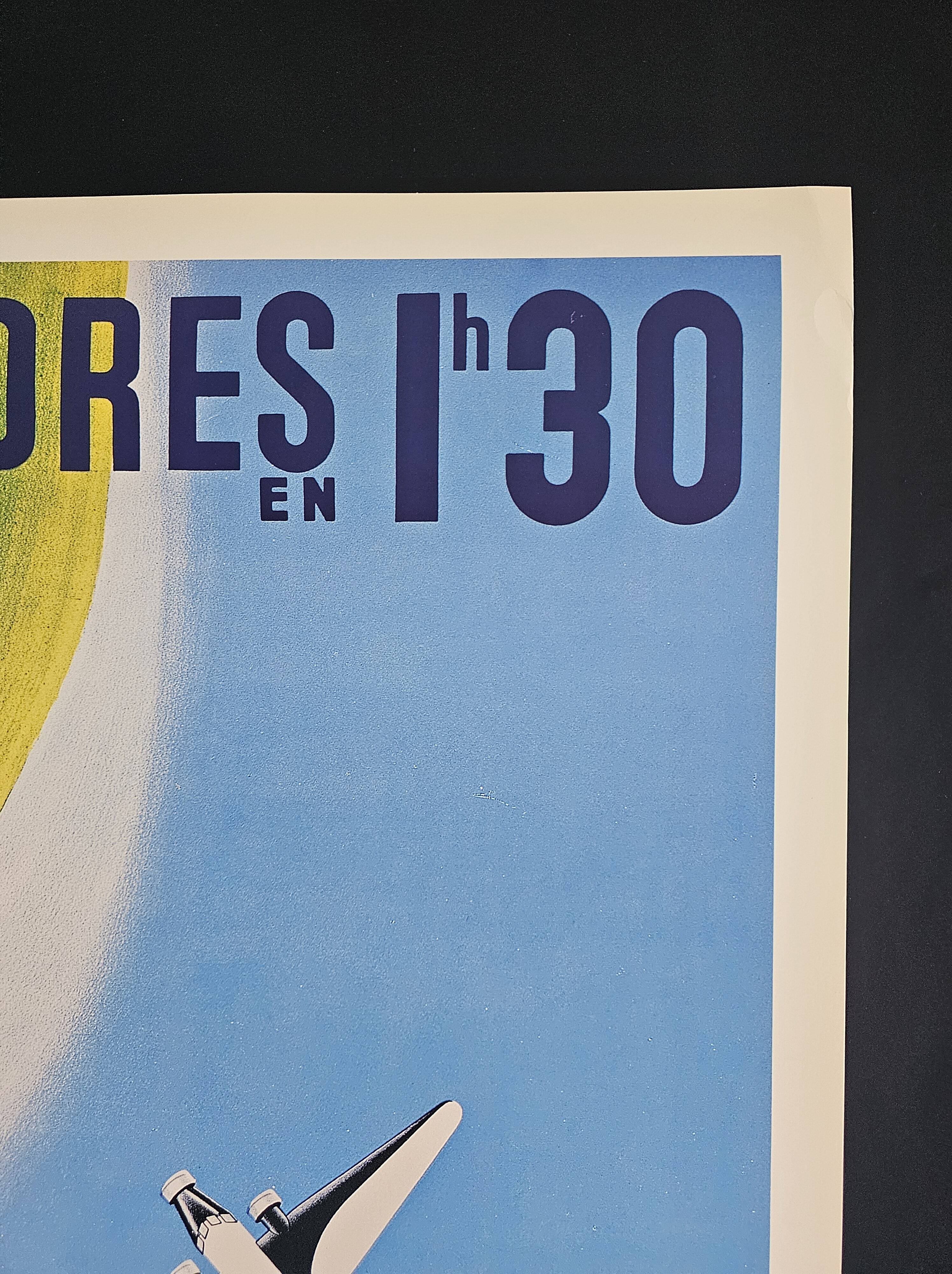 Air france poster - paris-london