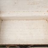 Old suitcase with compartment